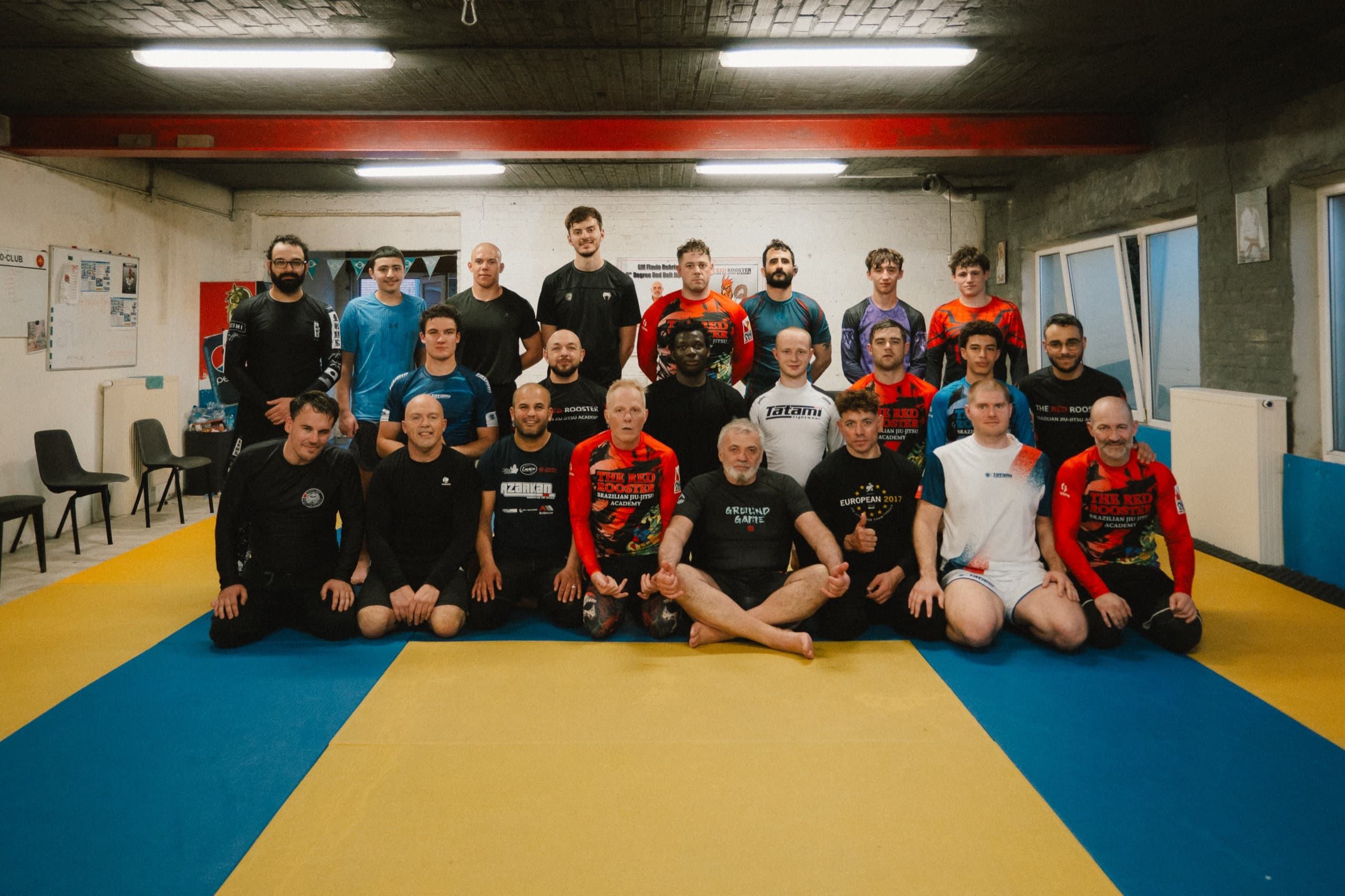 Photo d'équipe en no-gi